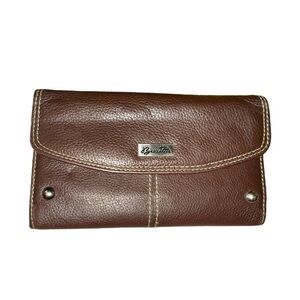 Vintage Buxton‎ Brown Trifold Wallet